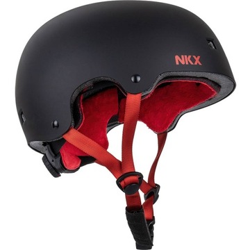 Kask NKX Brain Saver Black Red r. M