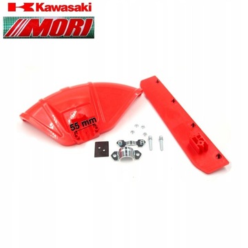 OSŁONA GŁOWICY KOSY MORI X-600 KOMPLETNA KAWASAKI