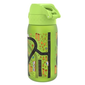 Butelka na wodę ION8 BIDON 350/400 ml samochody dla dziecka do szkoły