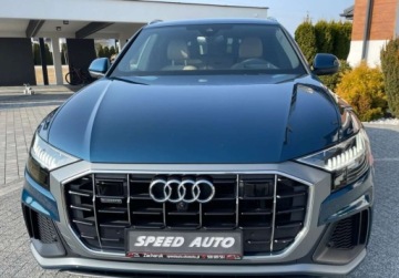 Audi Q8 SUV 3.0 50 TDI 286KM 2018 Audi Q8 Q8 3.0TDI EXCLUSIVE Doposazona Serwisowana ZADBANA 1-Wlasc POLECAM, zdjęcie 19