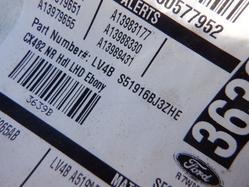 FORD KUGA MK3 ST-LINE ПОТОЛОК, ЧЕРНЫЙ