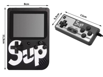 Мини-ретро портативная консоль 400 Gameboy Super Mario Games + телевизор + пульт дистанционного управления