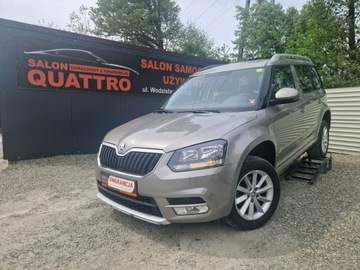 Skoda Yeti Minivan Facelifting 2.0 TDI 140KM 2015 Škoda Yeti Skoda Yeti 4X4. DSG.