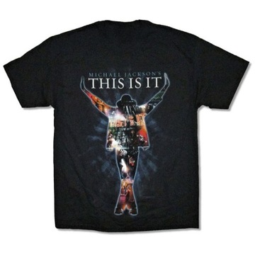 KOSZULKA Mich-ael Jac-kson This Is It Collage Cotton T-Shirt
