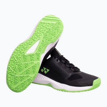 Мужские теннисные кроссовки Yonex Power Cushion Lumio 4 AC черный/лаймовый 45