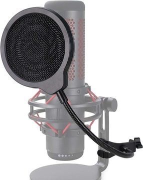 YOUSHARES osłona do mikrofonu HyperX QuadCast z uchwytem stabilizującym