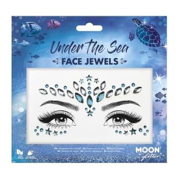 Naklejki 3D na Twarz MOONGLOW Under the Sea