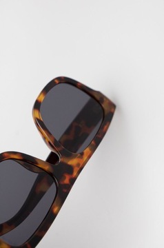 Vans okulary przeciwsłoneczne męskie kolor brązowy VN0A7PR1PA91
