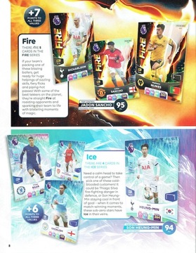 ПРЕМЬЕР-ЛИГА 2024 ПАКЕТЫ 6 ШТ. 36 ФУТБОЛЬНЫЕ КАРТОЧКИ ДЛЯ АЛЬБОМА PANINI