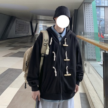 Jackets Men Spring Zip-up Hooded Fashion Leisure O
