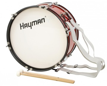 Hayman JMDR-1607 bęben marszowy 16x7'' z nosidłem