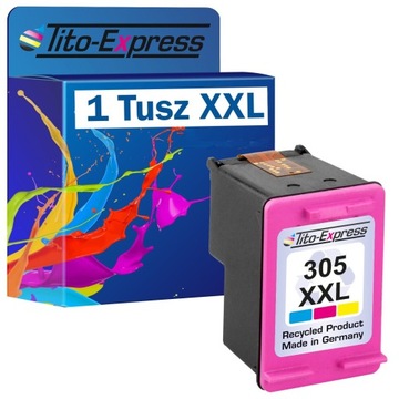 Tusz HP 305 XL 2700 2710 4120 6020 zamiennik kolor