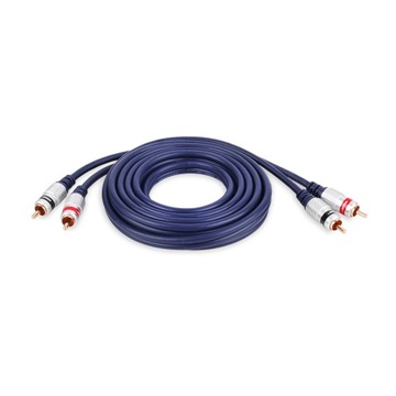 Kabel 2x RCA Wtyk - 2x RCA Wtyk VITALCO 10.0m