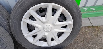 FORD FIESTA MK8 17- KOLA RÁFKY OCELOVÉ KOMPLET 6.0" X 15" 4X108 ET 45