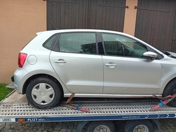 VW VOLKSWAGEN POLO V 6R 6C 07-17 DRZWI PRAWE PRZÓD TYŁ TYLNIE LA7W IDEALNE