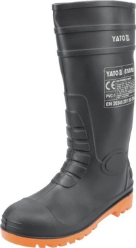 БОТИНКИ РЕЗИНОВЫЕ МУЖСКИЕ С МЕТАЛЛИЧЕСКИМ НОСКОМ, размер 42