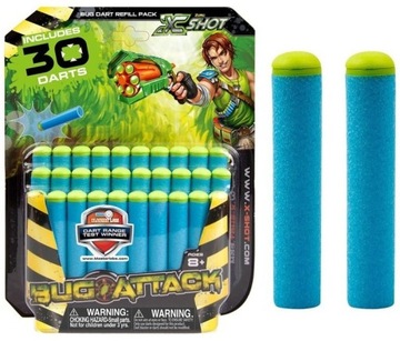 Zestaw 30 strzałek Zuru X-Shot Bug Attack Formatex 4805