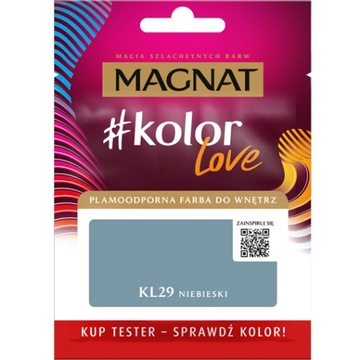 Tester MAGNAT #kolorLove KL29 niebieski 25ML