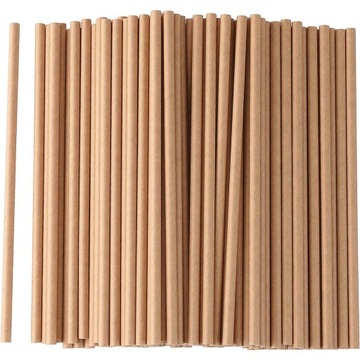 ЭКОЛОГИЧЕСКИЕ ТРУБКИ, БИОБУМАЖНЫЕ ТРУБКИ, 100 ШТ, БИОРАЗЛАГАЕМЫЕ