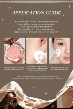 Кремовые румяна Flower Knows Little Angel Collection