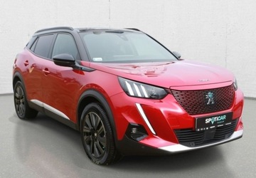 Peugeot 2008 II e-SUV Elektryczny 50kWh 136KM 2021 Peugeot 2008 GT Pack Full Jak Nowy Od RiA Elektryczny 136KM, zdjęcie 2