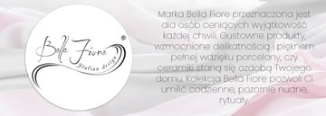 Кувшин с чашкой и блюдцем, 450 мл, традиционный чайник Bella Fiore flowers.