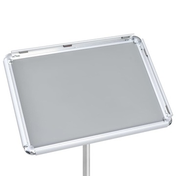 Подставка для плакатов А3, серебро, алюминиевый сплав