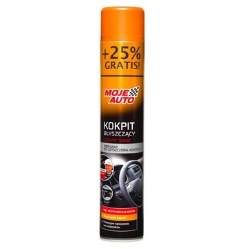 MOJE AUTO KOKPIT preparat nabłyszczający BLACK PLAK 750ml