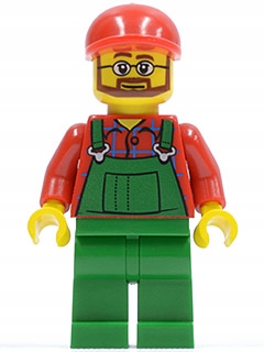 LEGO City figurka farmer cty0170