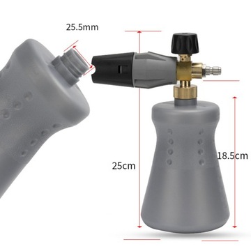 Myjka wysokociśnieniowa do samochodów z pianką do mycia podłóg