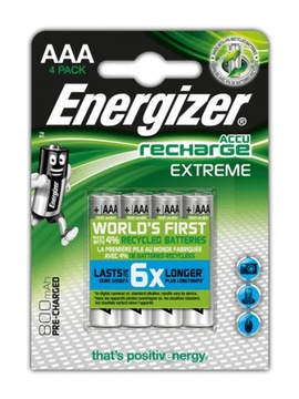 Akumulator Energizer R03 800 mAh 4 szt.