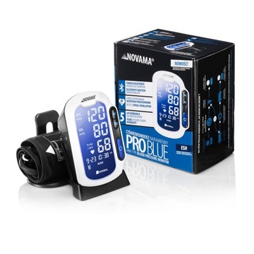 Ciśnieniomierz naramienny PRO BLUE AF z aplikacją BLUETOOTH AFIB 2x PAMIĘĆ
