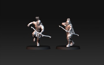 Всадники Кроваворукие Орки с Луками — x4 Властелин колец