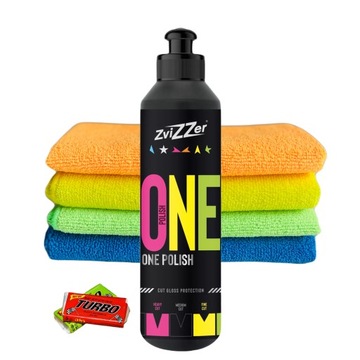 Zvizzer ONE POLISH - pasta polerska one step 250ml GRATIS !