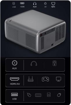 САМЫЙ СИЛЬНЫЙ! СВЕТОДИОДНЫЙ ПРОЕКТОР FULL HD ДЛЯ ANDROID maXvision 30000лм