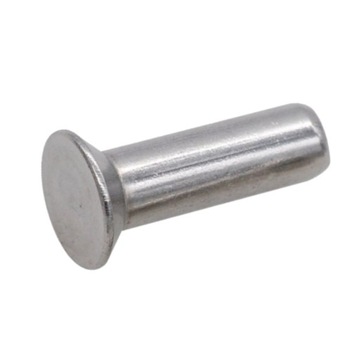 Nity stożkowe 4x10 aluminiowe DIN 661 1000szt