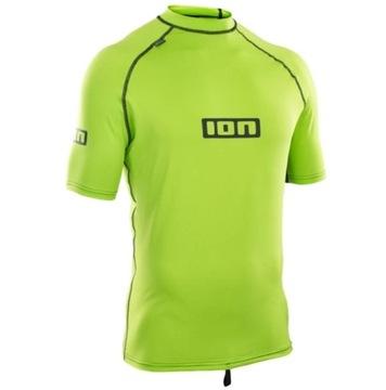 Koszulka męska na wodę lycra ION Rashguard Lme Green 54/XL
