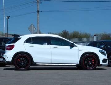 Mercedes GLA I Off-roader AMG 45 AMG 360KM 2014 Mercedes GLA 45AMG Night Edition1 Pamięci Harman 20” nappa Blis Kamera ILS, zdjęcie 36