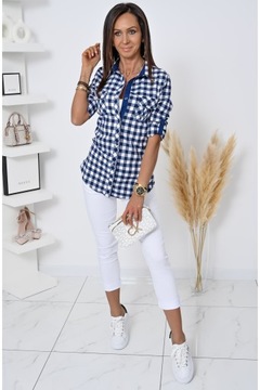 WIOSENNA CASUALOWA KOSZULA W KRATĘ VERA! WZ.4 XXL