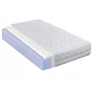 70x200 PIANKOWY MATERAC H4 TWARDY VISCO MEMORY