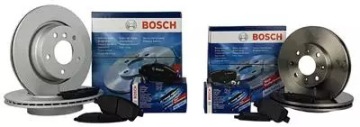 BOSCH TARCZE+KLOCKI P+T FORD FIESTA VI 278MM