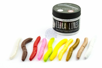 Zestaw Fatty D`Worm 75mm mix. 10szt - bezzapachowe