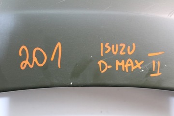 BLATNÍK LEVÝ PŘEDNÍ ISUZU D-MAX 2 II ORIGINÁLNÍ BÍLÝ