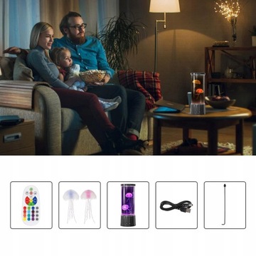 JEDDUS LAVA LAMP, СВЕТОДИОДНОЕ МНОГОЦВЕТНОЕ ОСВЕЩЕНИЕ