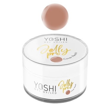 YOSHI Żel budujący do paznokci galaretka JELLY PRO Cover Peach 50ml