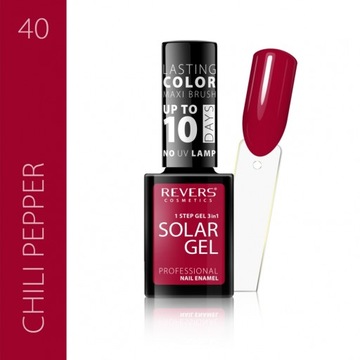 Lakier do paznokci SOLAR GEL 12ml efekt hybrydy 40