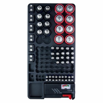 ОРГАНАЙЗЕР АККУМУЛЯТОРА С ТЕСТЕРОМ ТЕСТЕР АККУМУЛЯТОРА