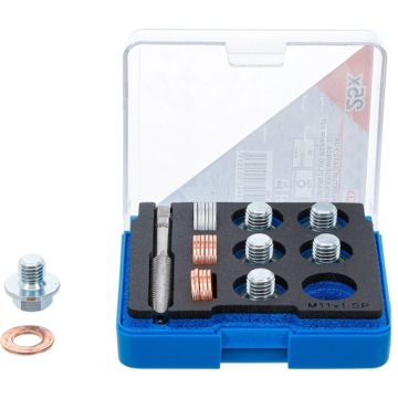 Sada pro opravu závitů olejového výpusti M11 x 1,5 mm, Bgs 153