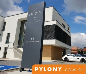 PYLON reklamowy LED Premium 3 x 1,2 m -Producent