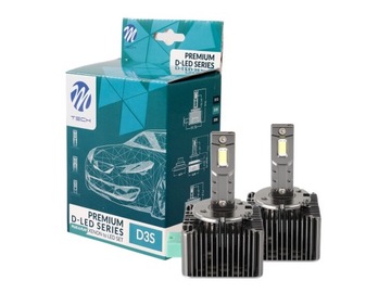 GRATISY# Zestaw xenon D3S LED Plug&Play 2szt. CANBUS 6000K